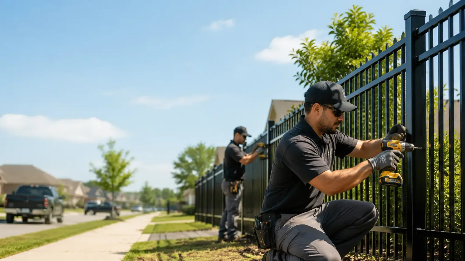 Metal Fence Installation in Warrenton, VA